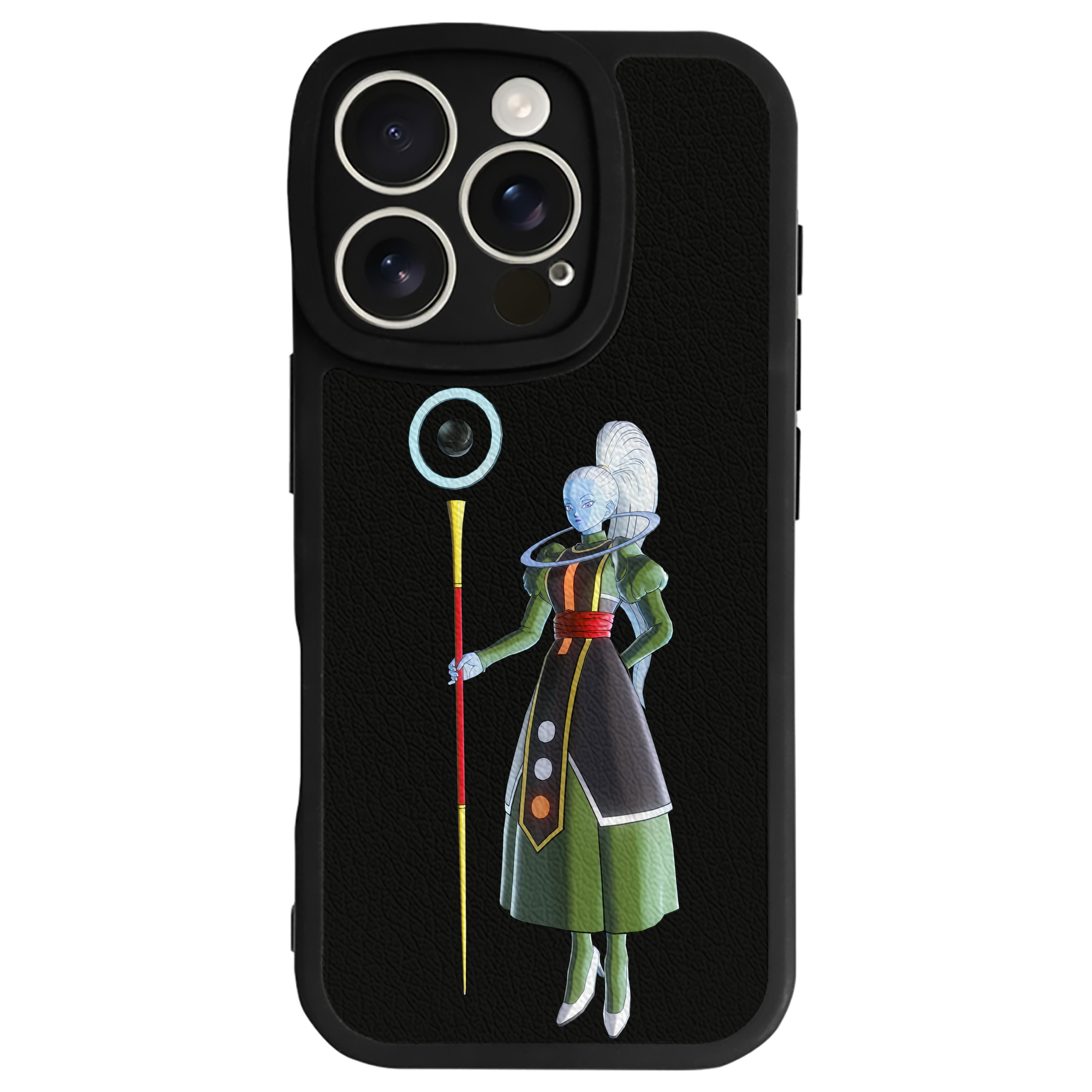 （画像用） ドラゴンボール DRAGON BALL 【iPhone 16シリーズ対応】シリコンスマホケース（レザー調） 材質：シリコン
